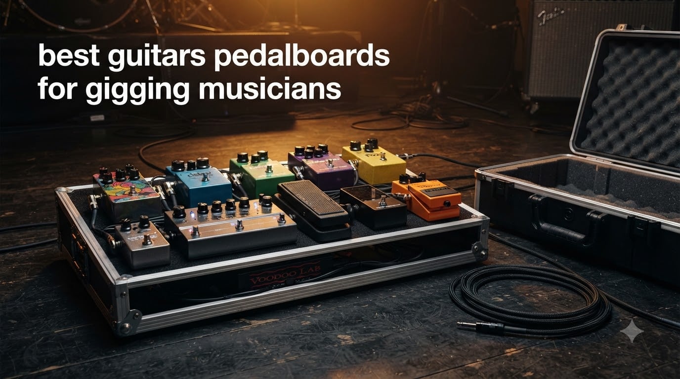 best guitars pedalboards for gigging musicians