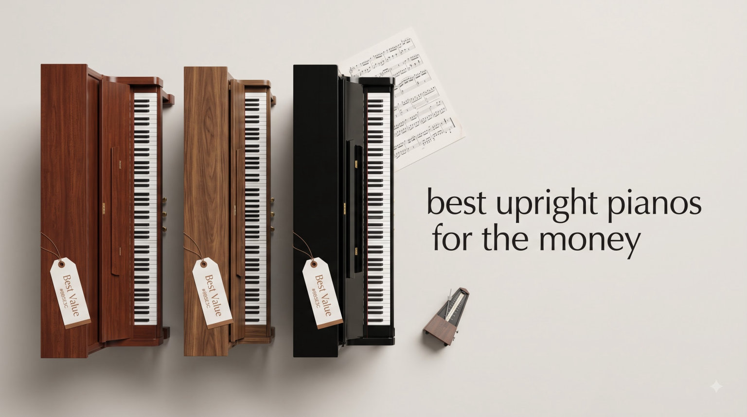 best upright pianos for the money