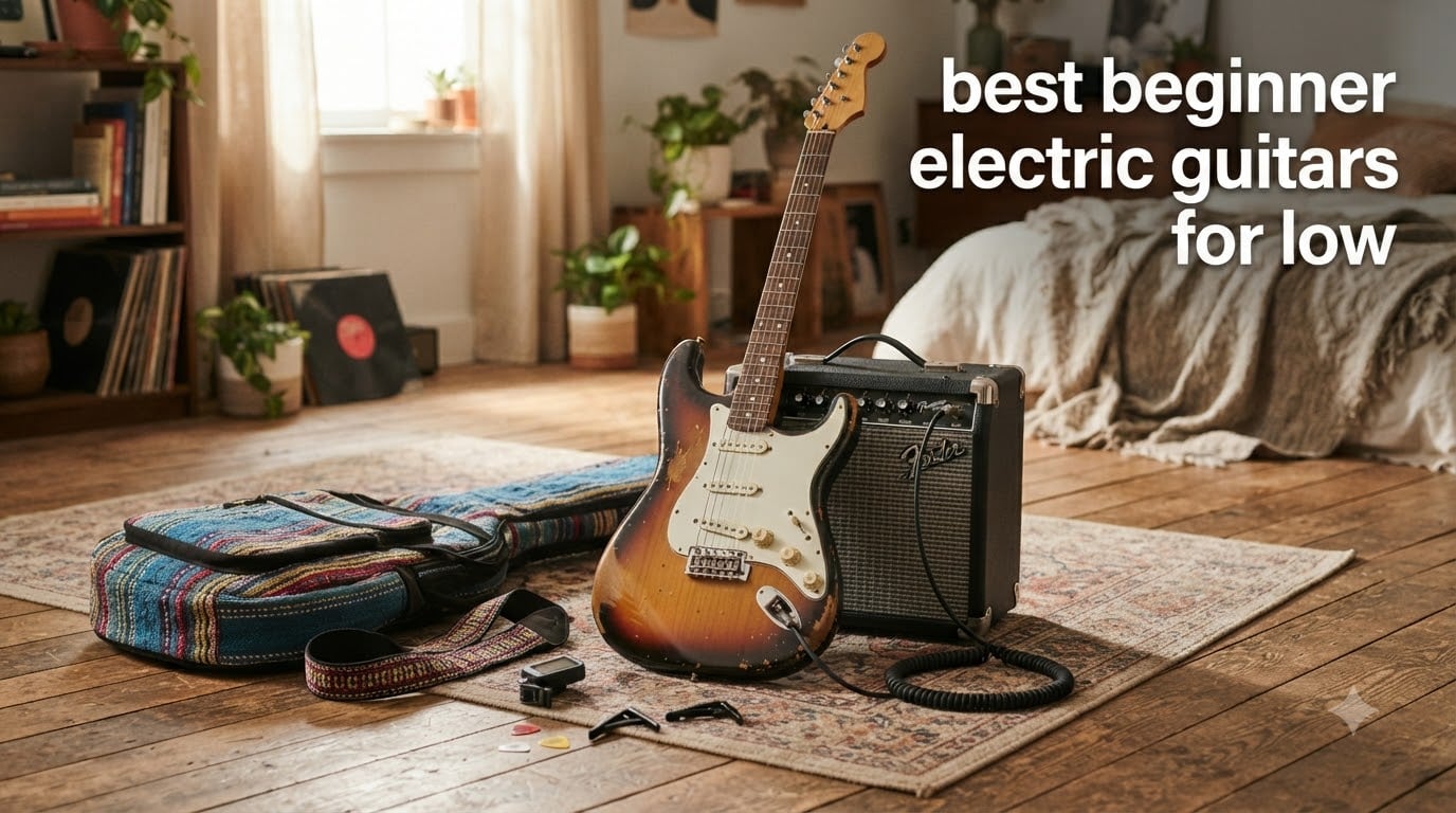 best beginner electric guitars for low