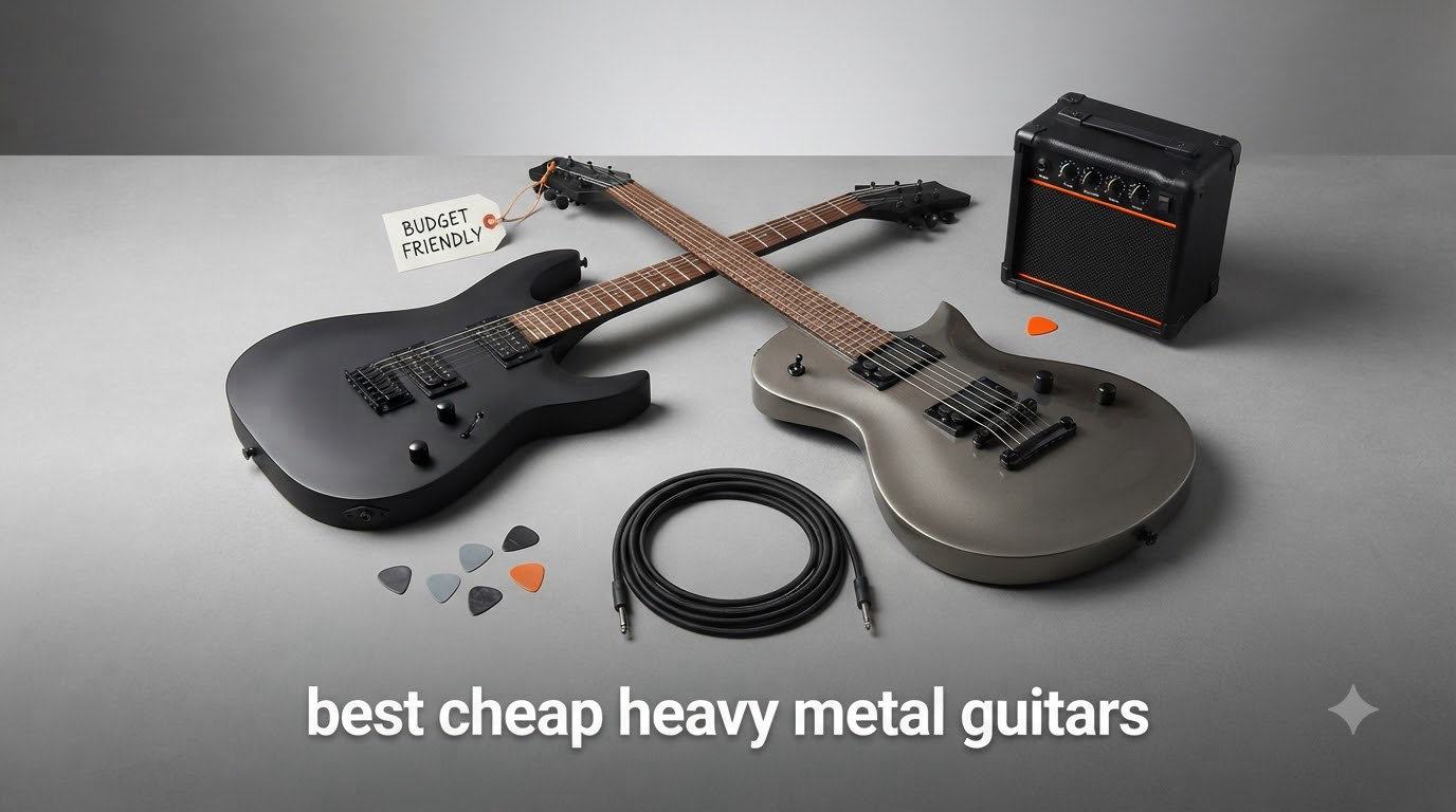 best cheap heavy metal guitars