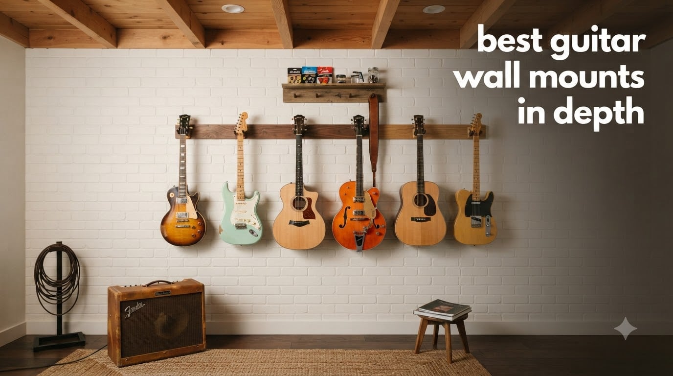 best guitar wall mounts in depth