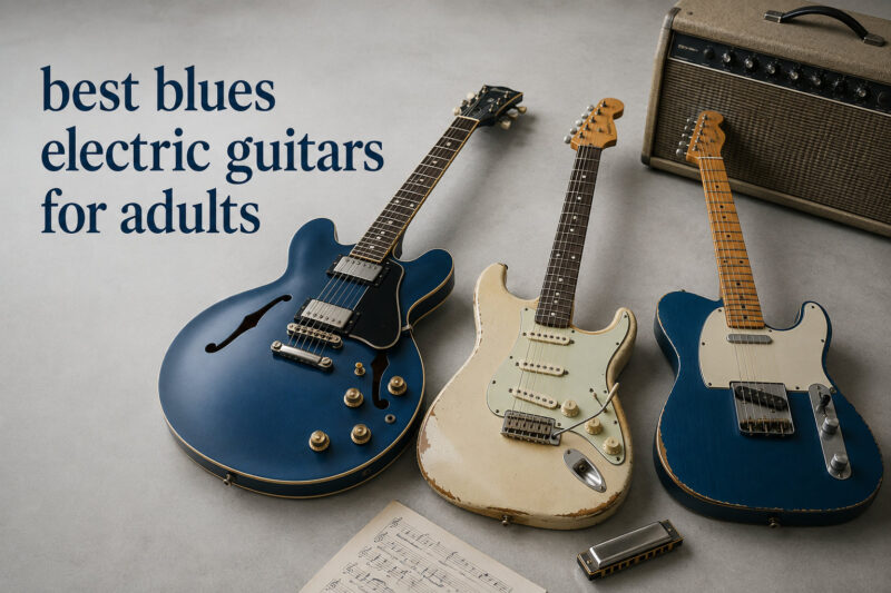 best blues electric guitars for adults