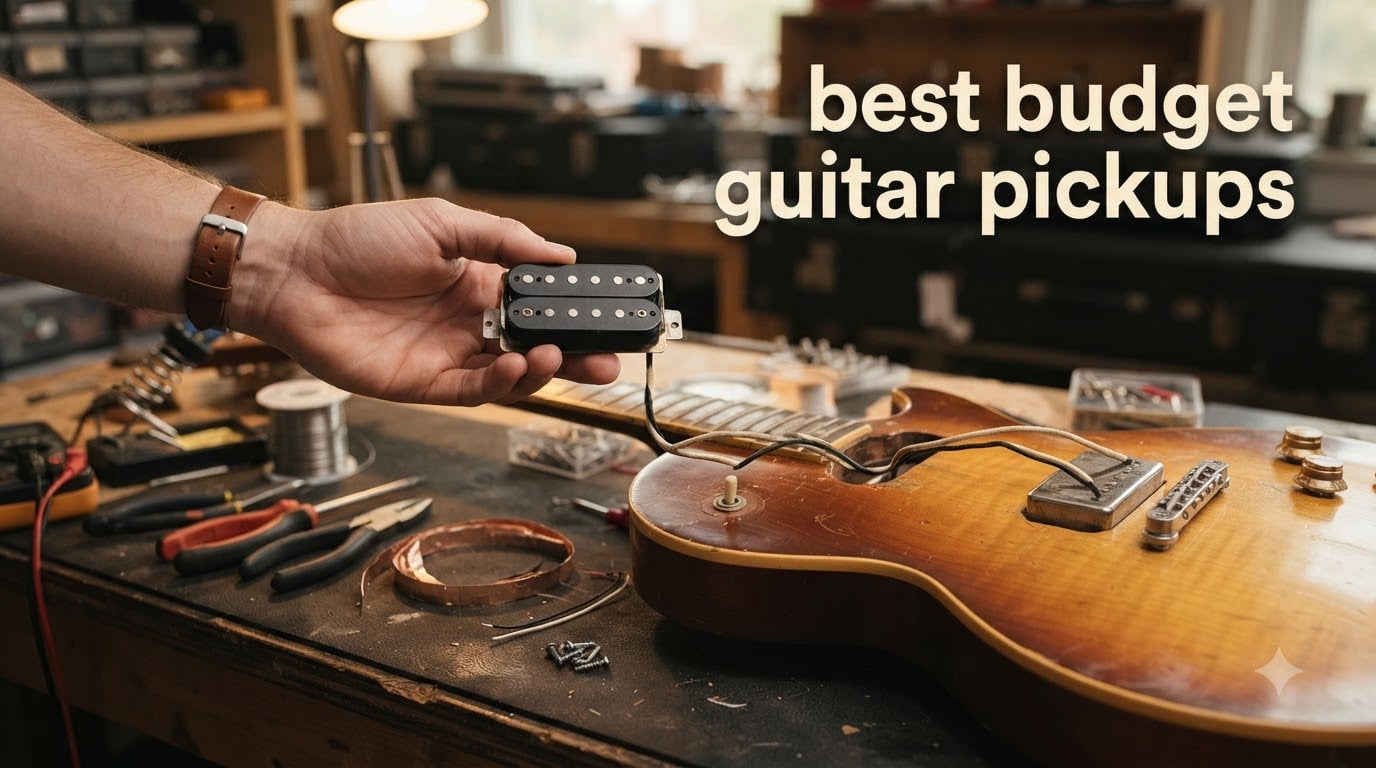 best budget guitars pickups