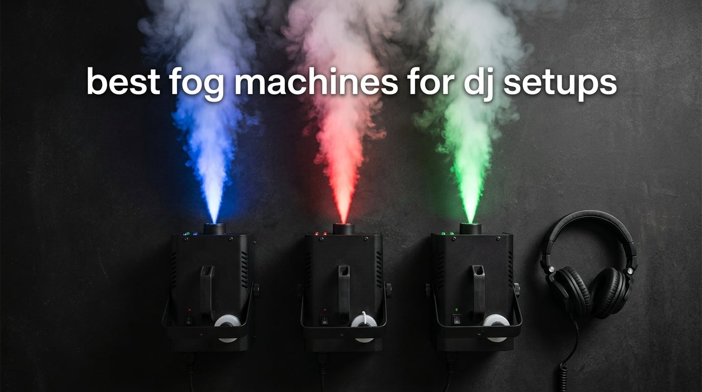 best fog machines for dj setups