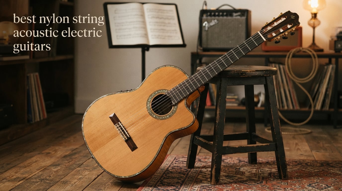 best nylon string acoustic electric guitars