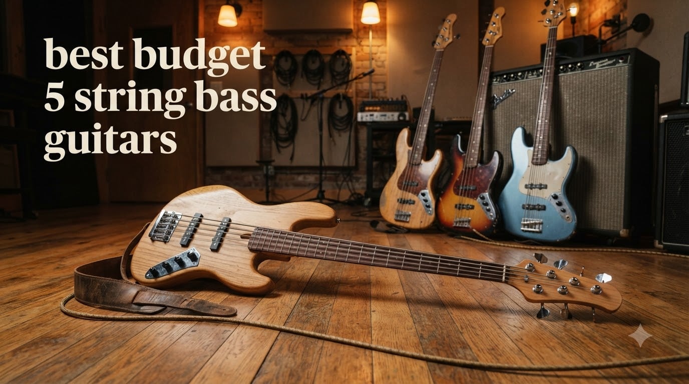 best budget 5 string bass guitars