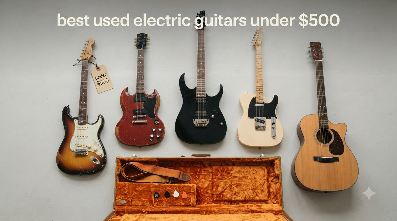 best used electric guitars under $500