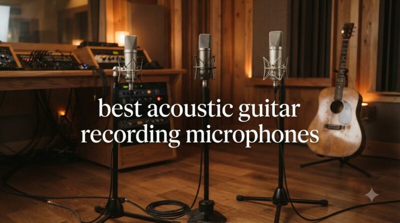 best acoustic guitar recording microphones