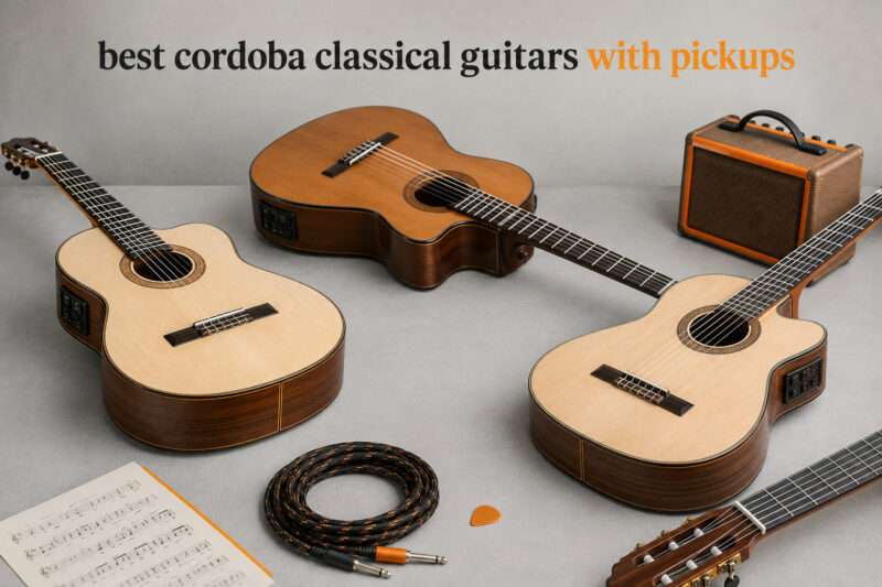 best cordoba classical guitars with pickups