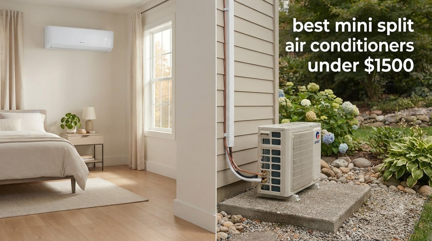 best mini split air conditioners under $1500