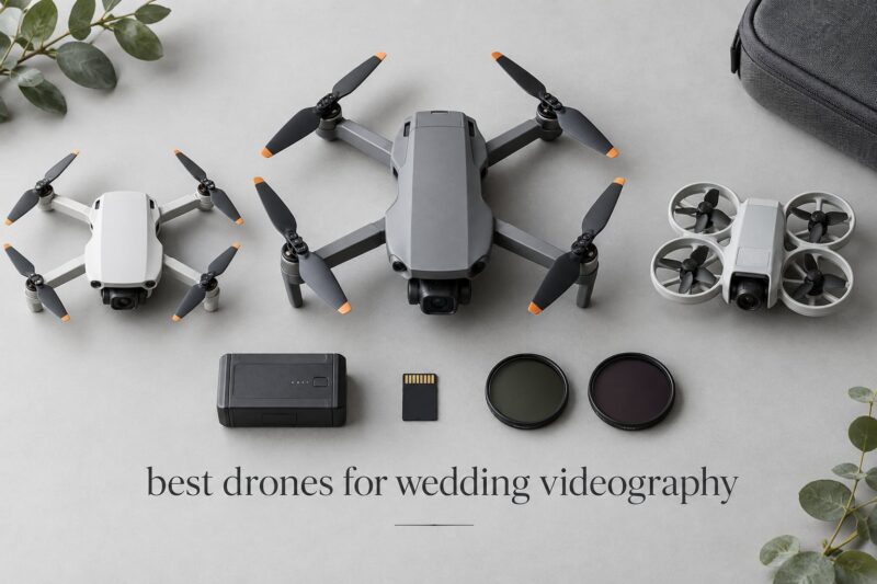 best drones for wedding videography