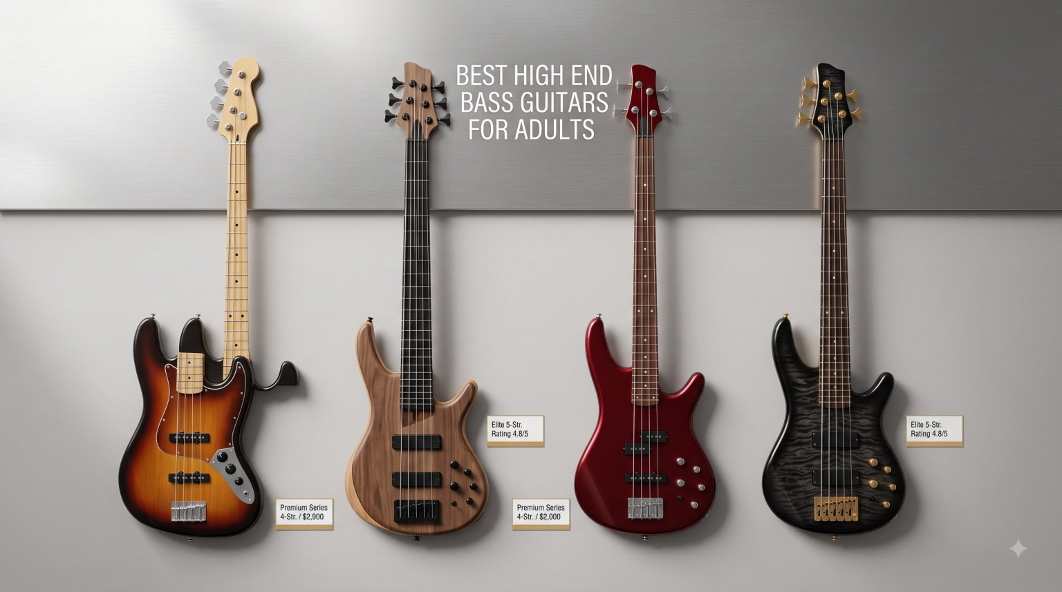 best high end bass guitars for adults