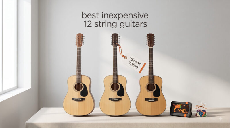 best inexpensive 12 string guitars