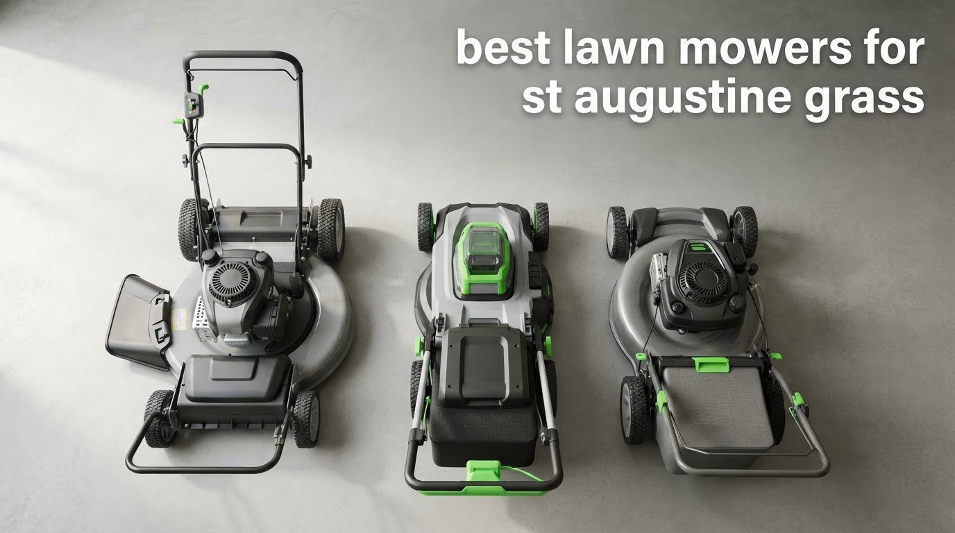 best lawn mowers for st augustine grass