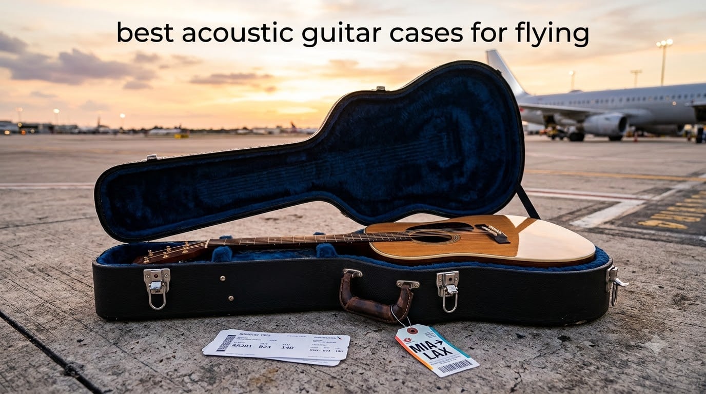best acoustic guitar cases for flying