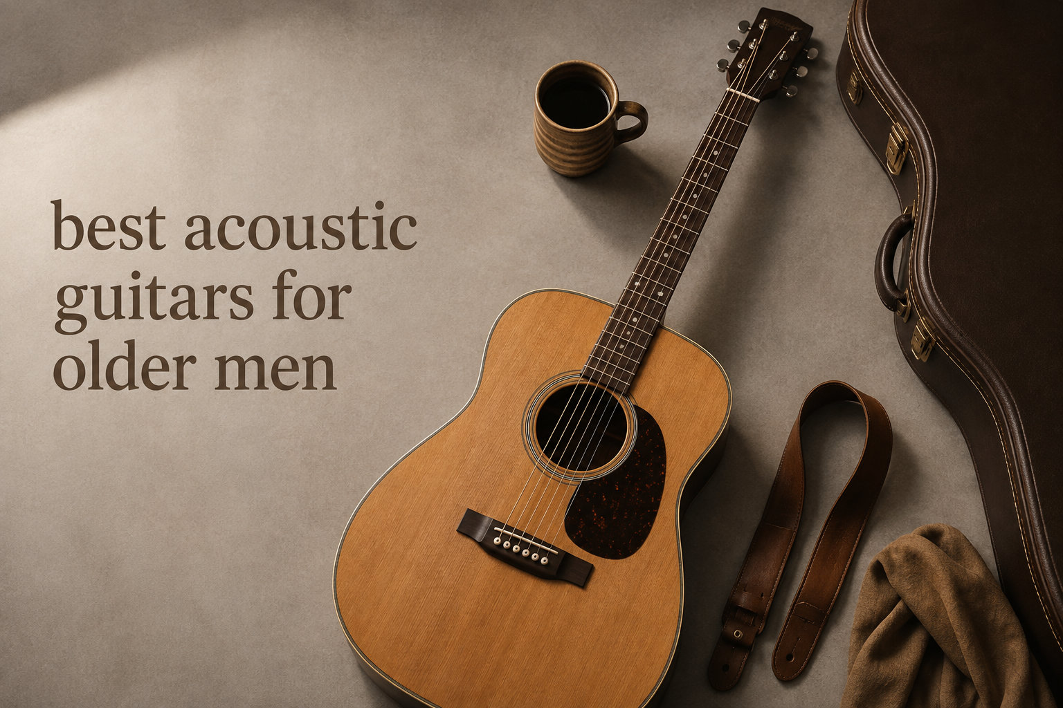 best acoustic guitars for older men