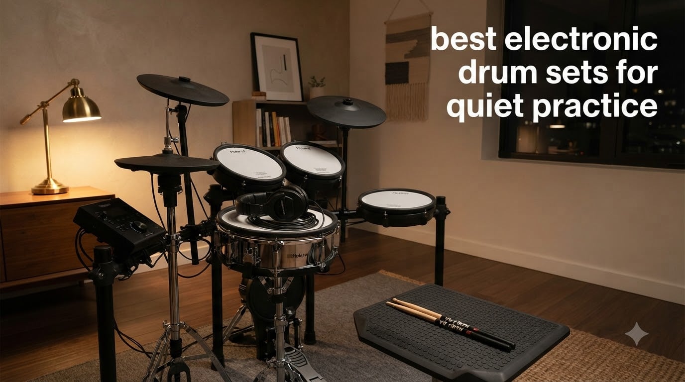 best electronic drum sets for quiet practice