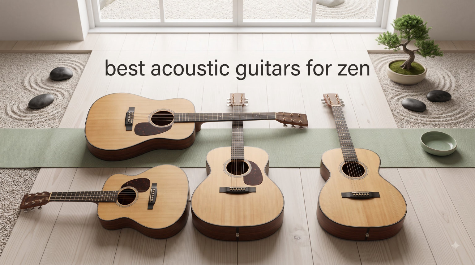 best acoustic guitars for zen