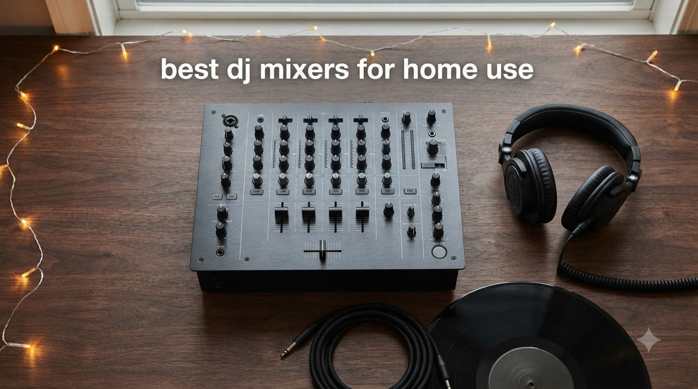 best dj mixers for home use