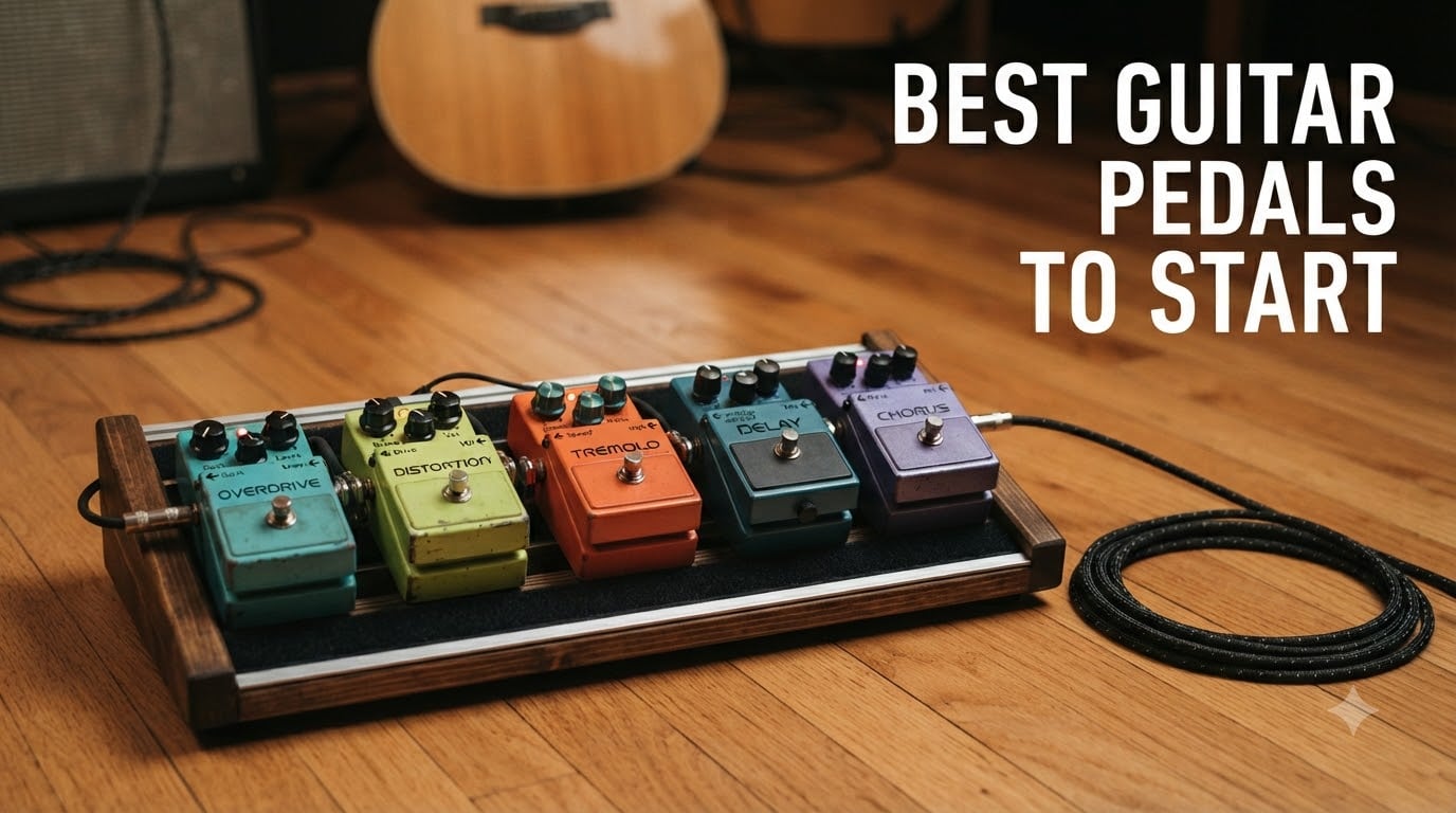 best guitars pedals to start