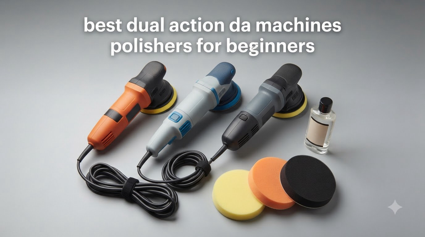 best dual action da machines polishers for beginners
