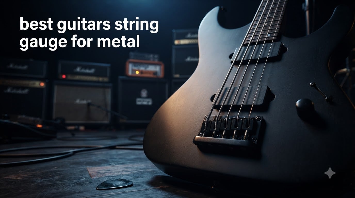 best guitars string gauge for metal
