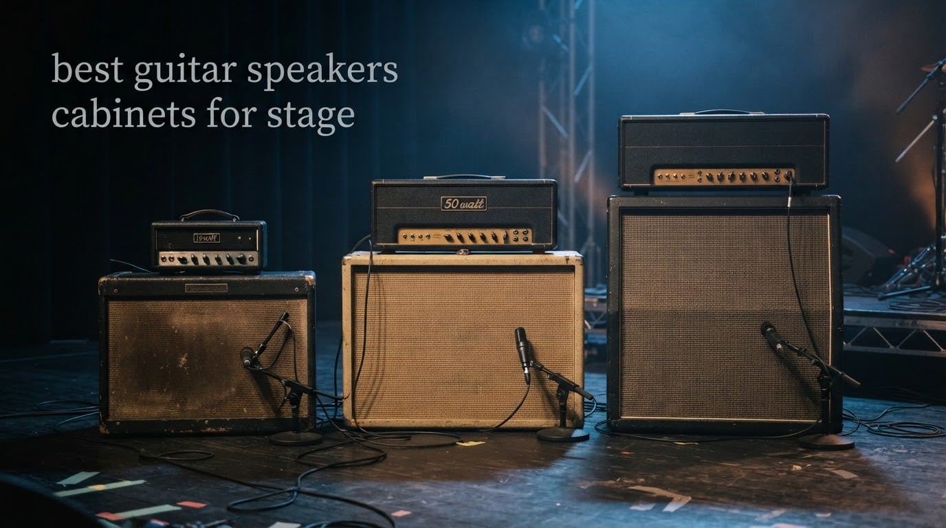 best guitar speakers cabinets for stage