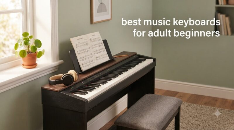 best music keyboards for adult beginners