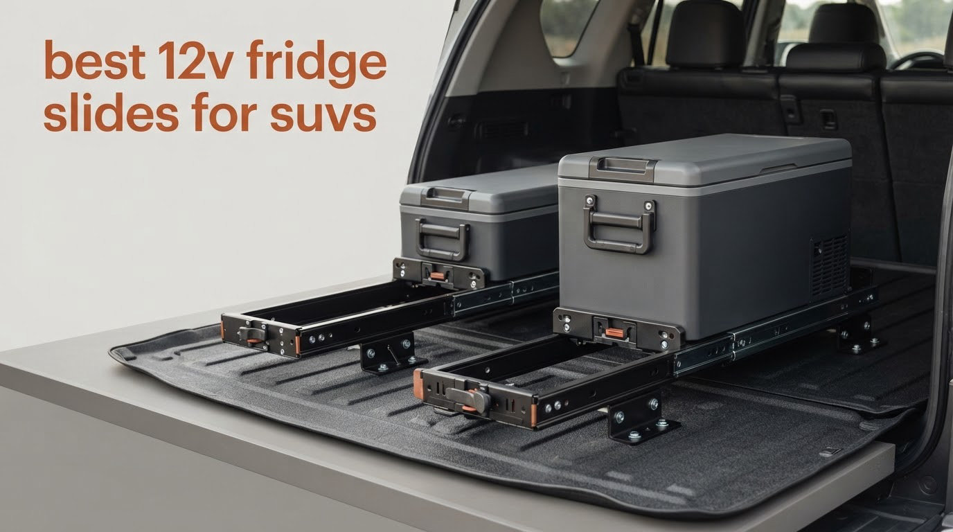 best 12v fridge slides for suvs
