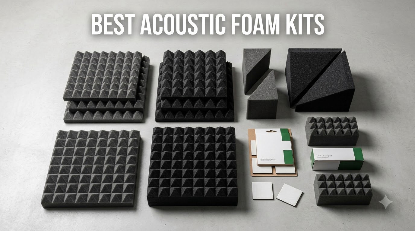 best acoustic foam kits