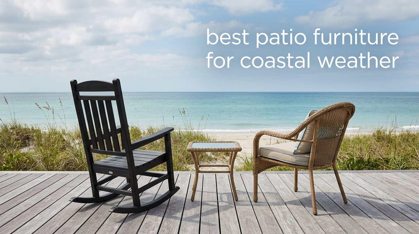 best patio furniture for coastal weather