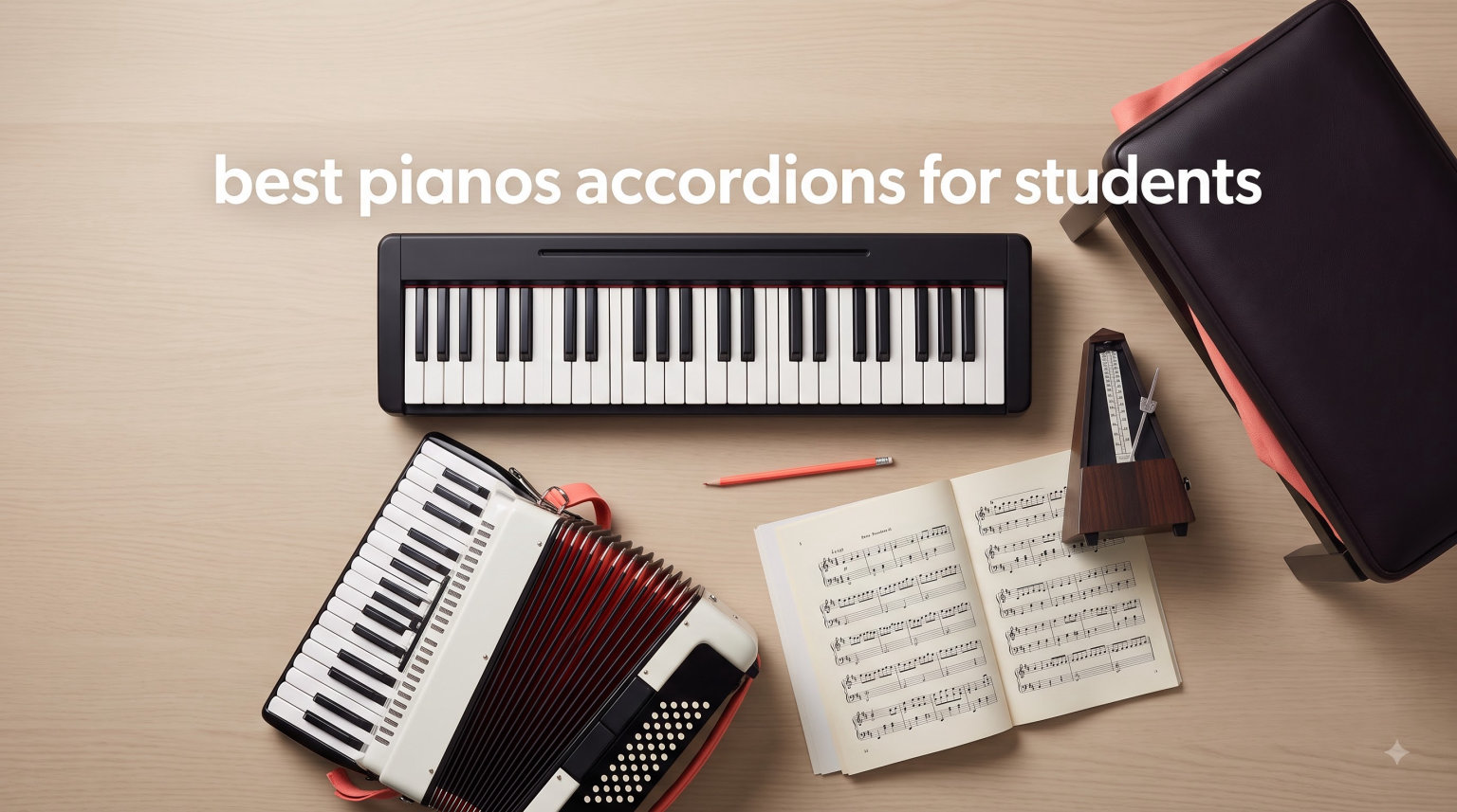 best pianos accordions for students