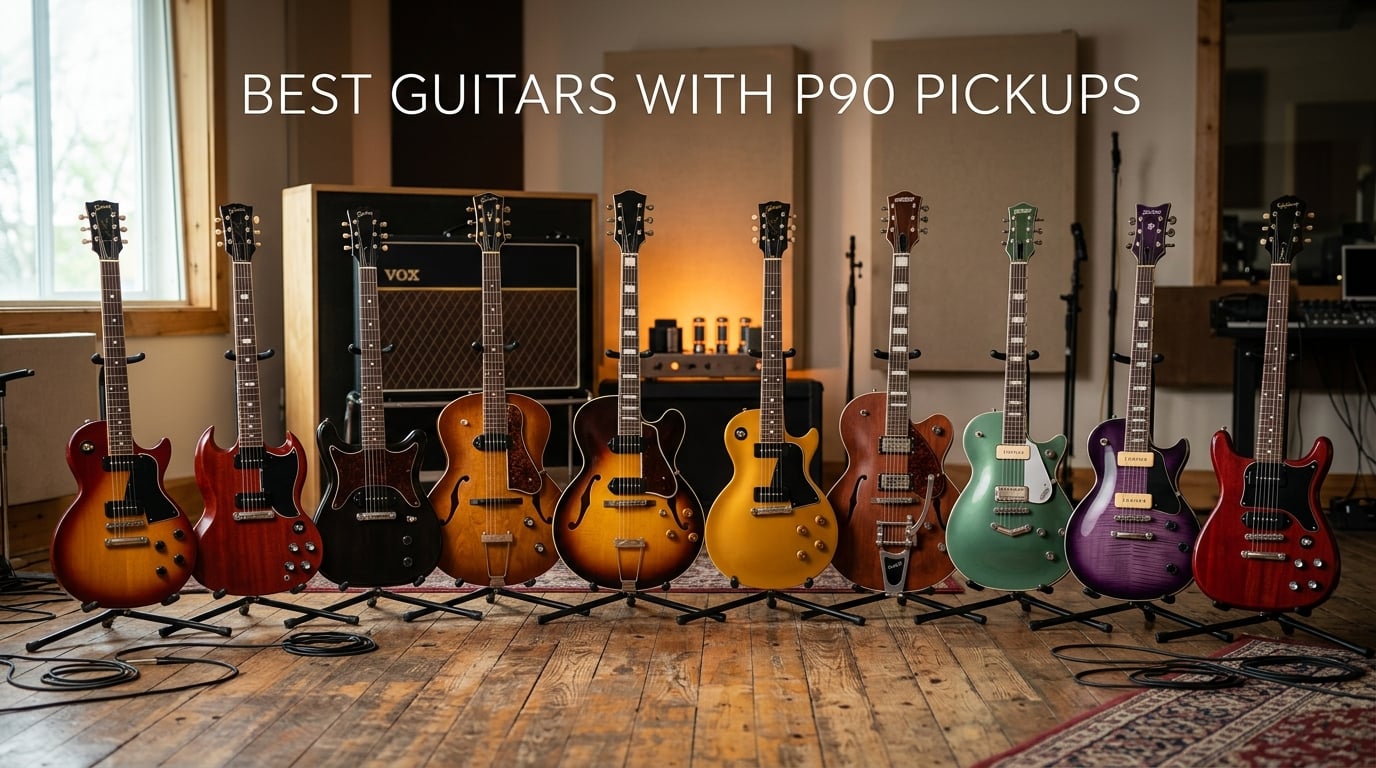 best guitars with p90 pickups