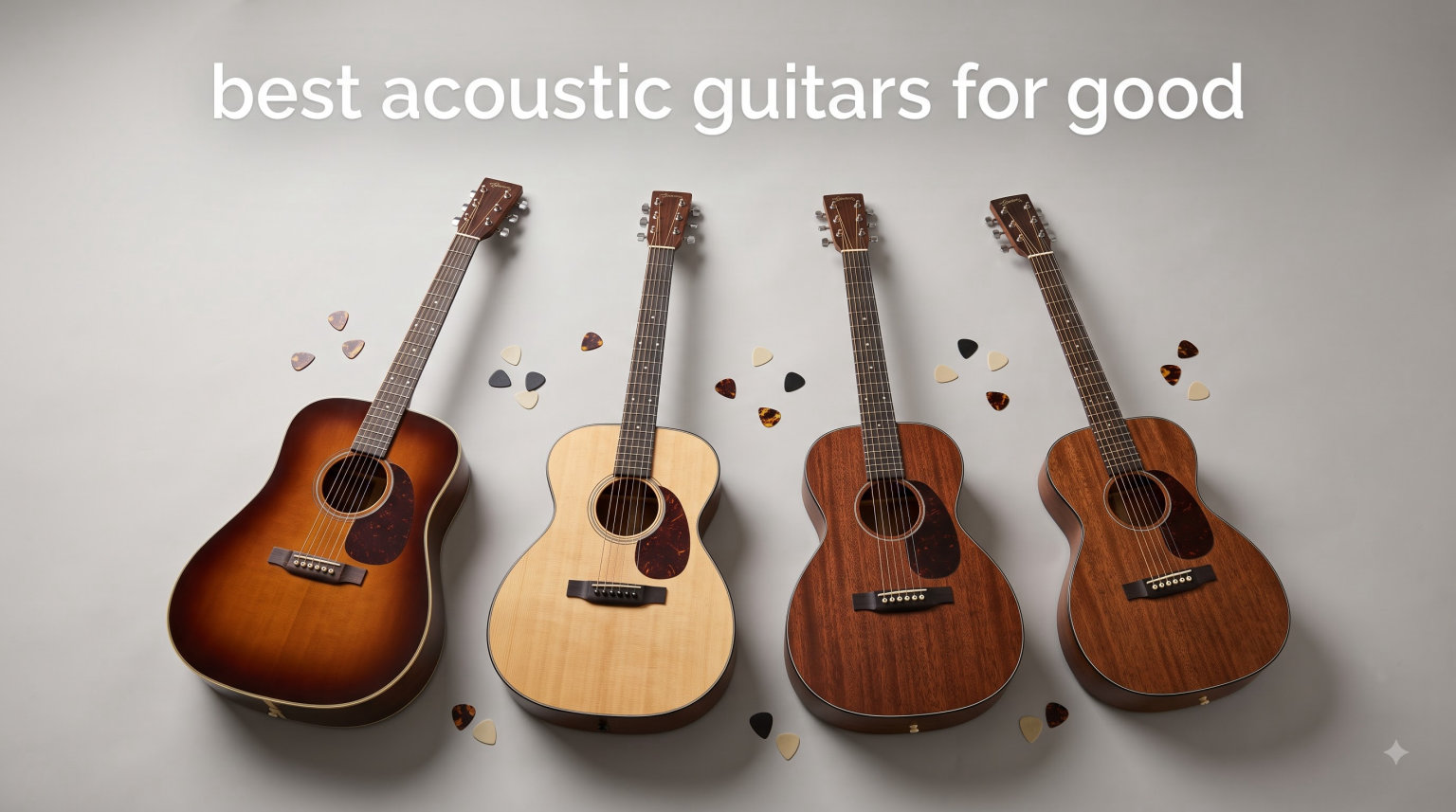 best acoustic guitars for good