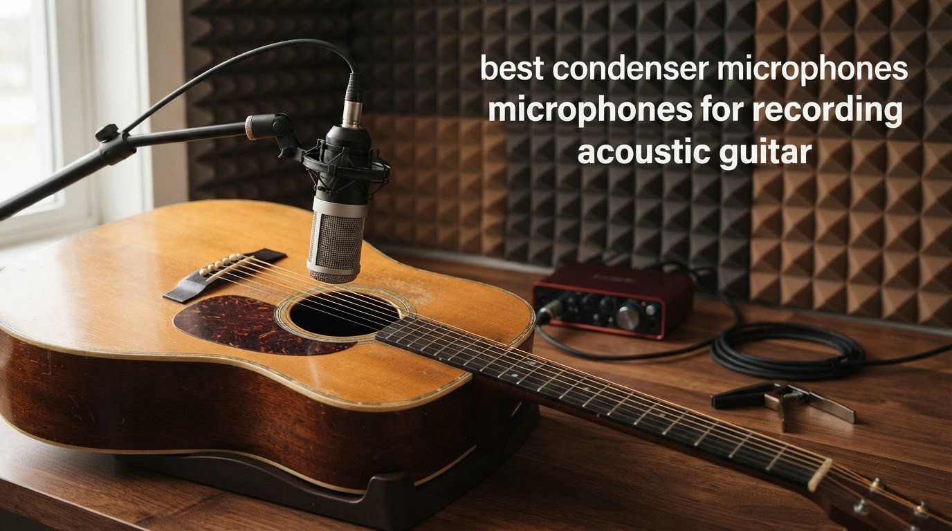 best condenser microphones for recording acoustic guitar