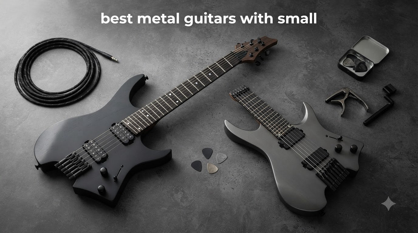 best metal guitars with small