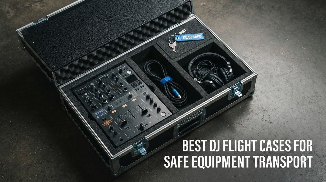 best dj flight cases for safe equipment transport
