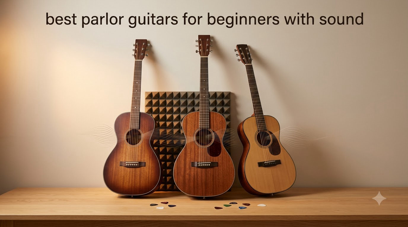 best parlor guitars for beginners with sound