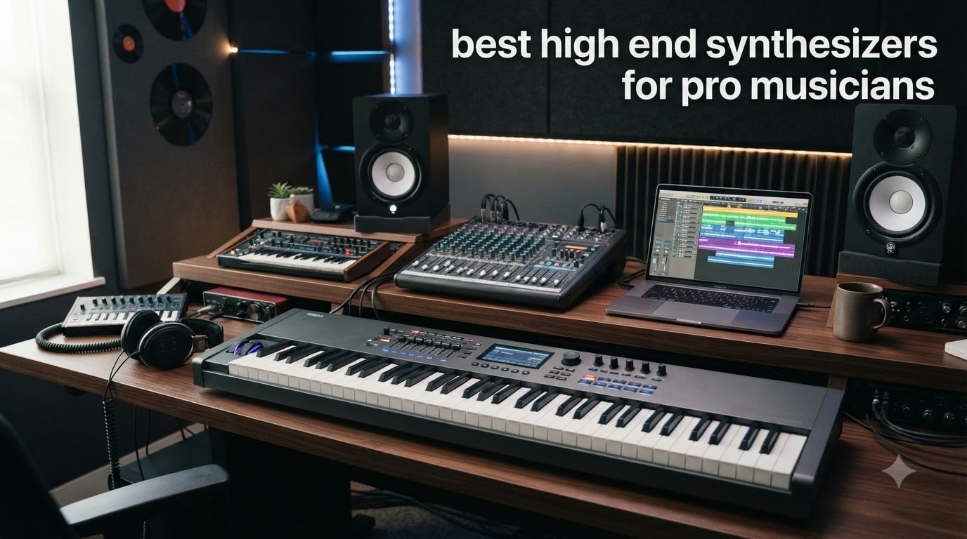 best high end synthesizers for pro musicians