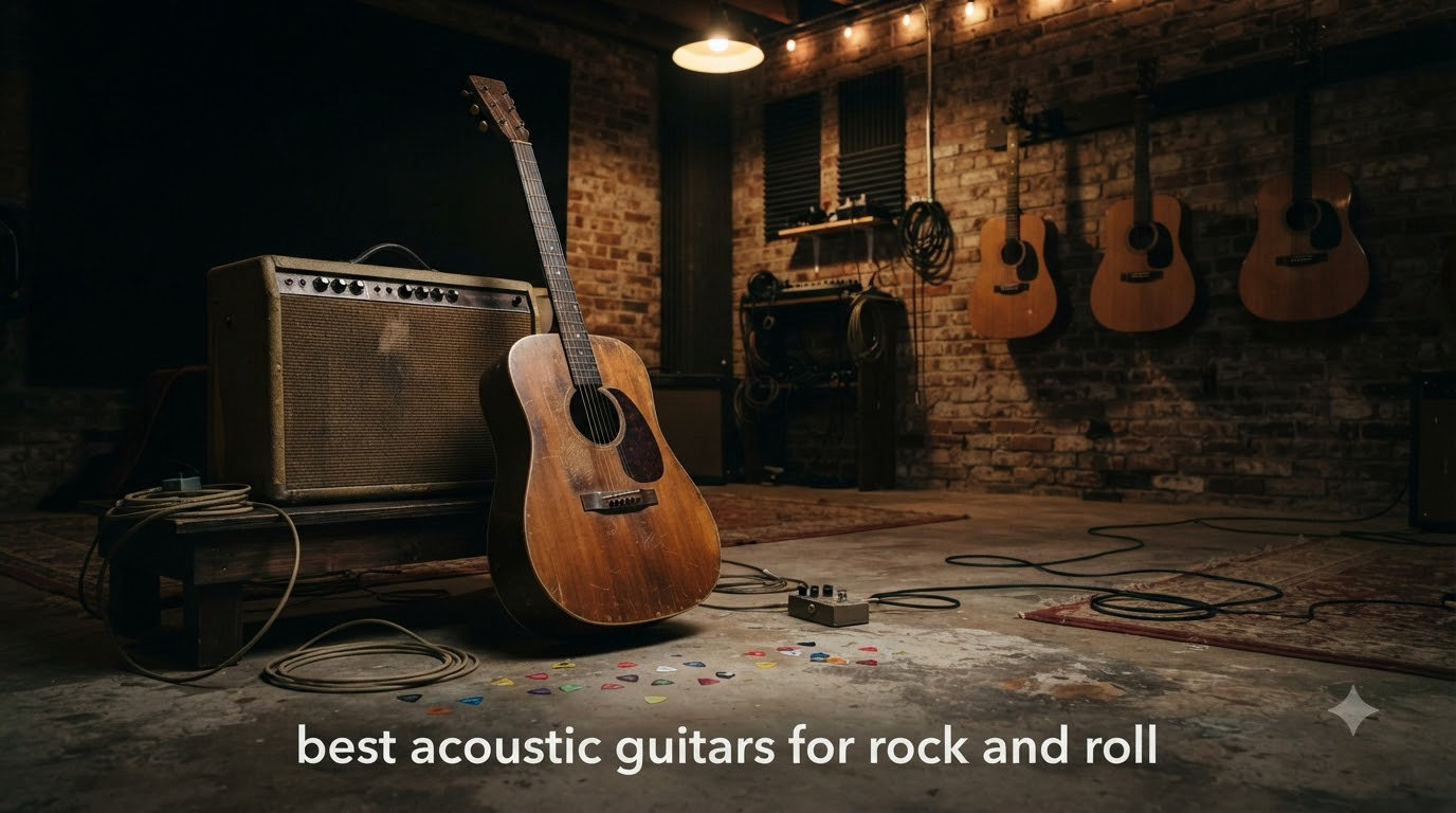 best acoustic guitars for rock and roll