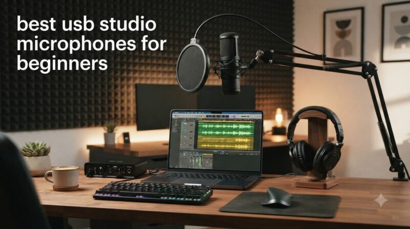 best usb studio microphones for beginners