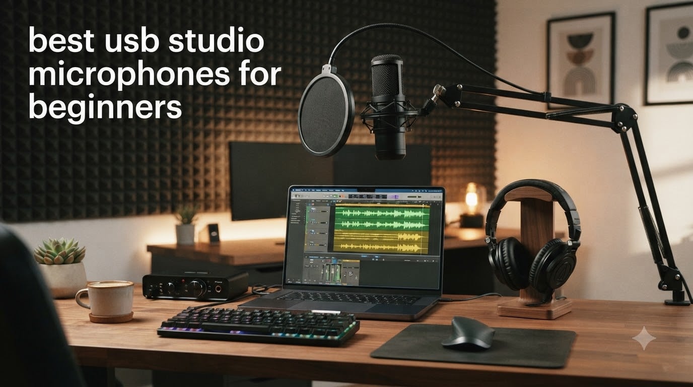 best usb studio microphones for beginners