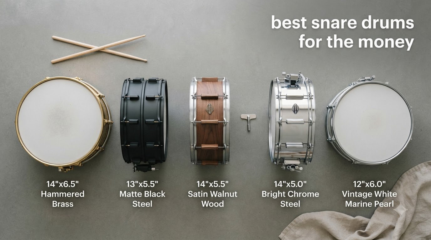 best snare drums for the money