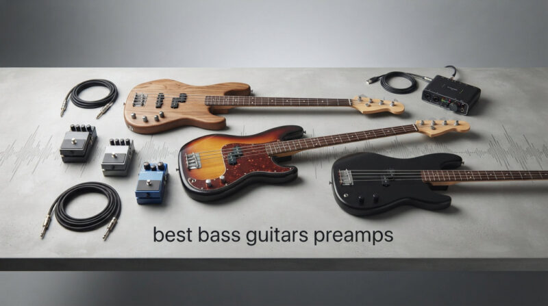 best bass guitars preamps