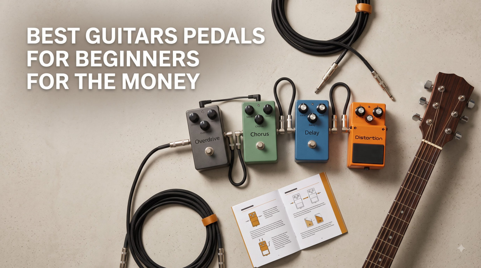 best guitars pedals for beginners for the money