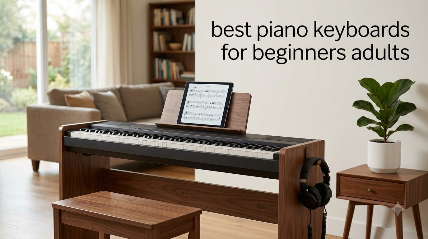 best piano keyboards for beginners adults