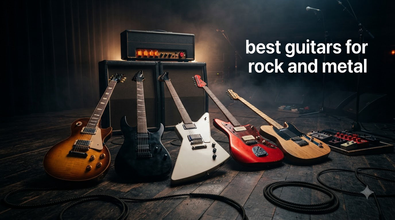 best guitars for rock and metal