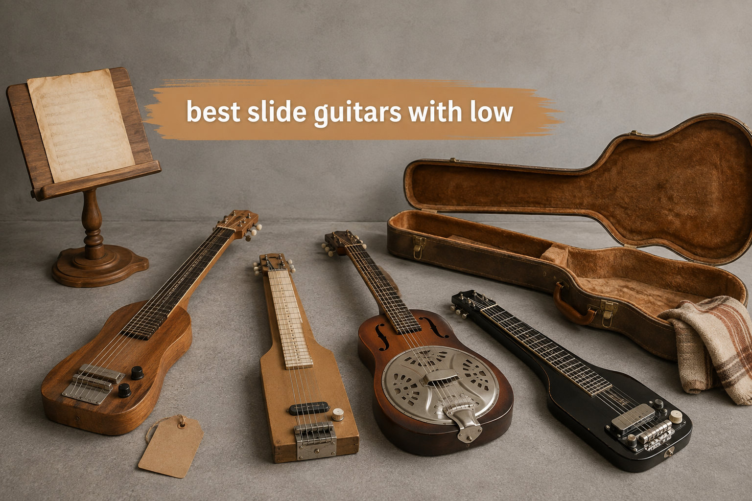 best slide guitars with low