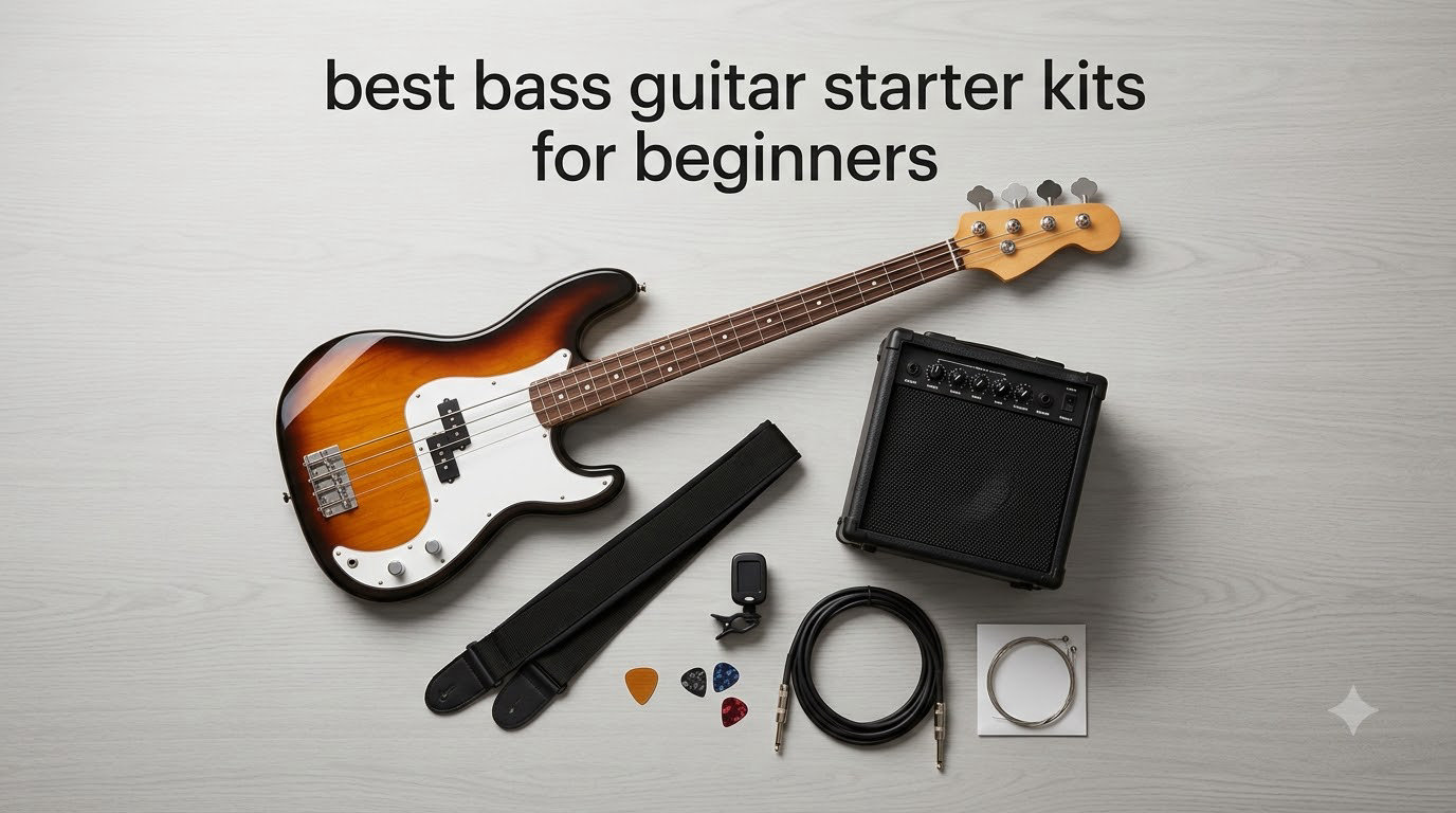 best bass guitar starter kits for beginners