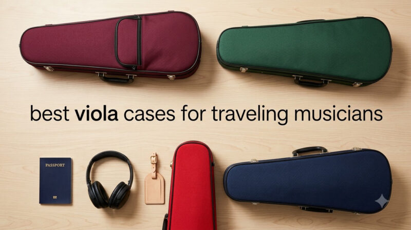 best viola cases for traveling musicians